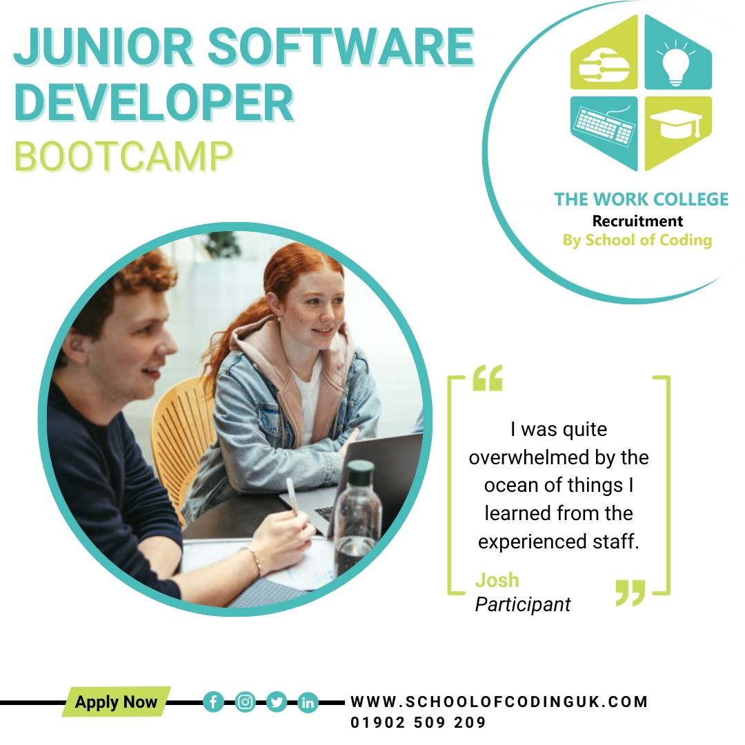 schoolofcoding's tweet image. Feeling empowered and ready to conquer the Coding world! 💻
✨ Join our junior software developer bootcamp, from newbie to Coding pro in just a few weeks! 🚀!
Call 01902 509 209 or email info@schoolofcoding.co.uk to register.
#CodingJourney #BootcampSuccess #schoolofcodingai