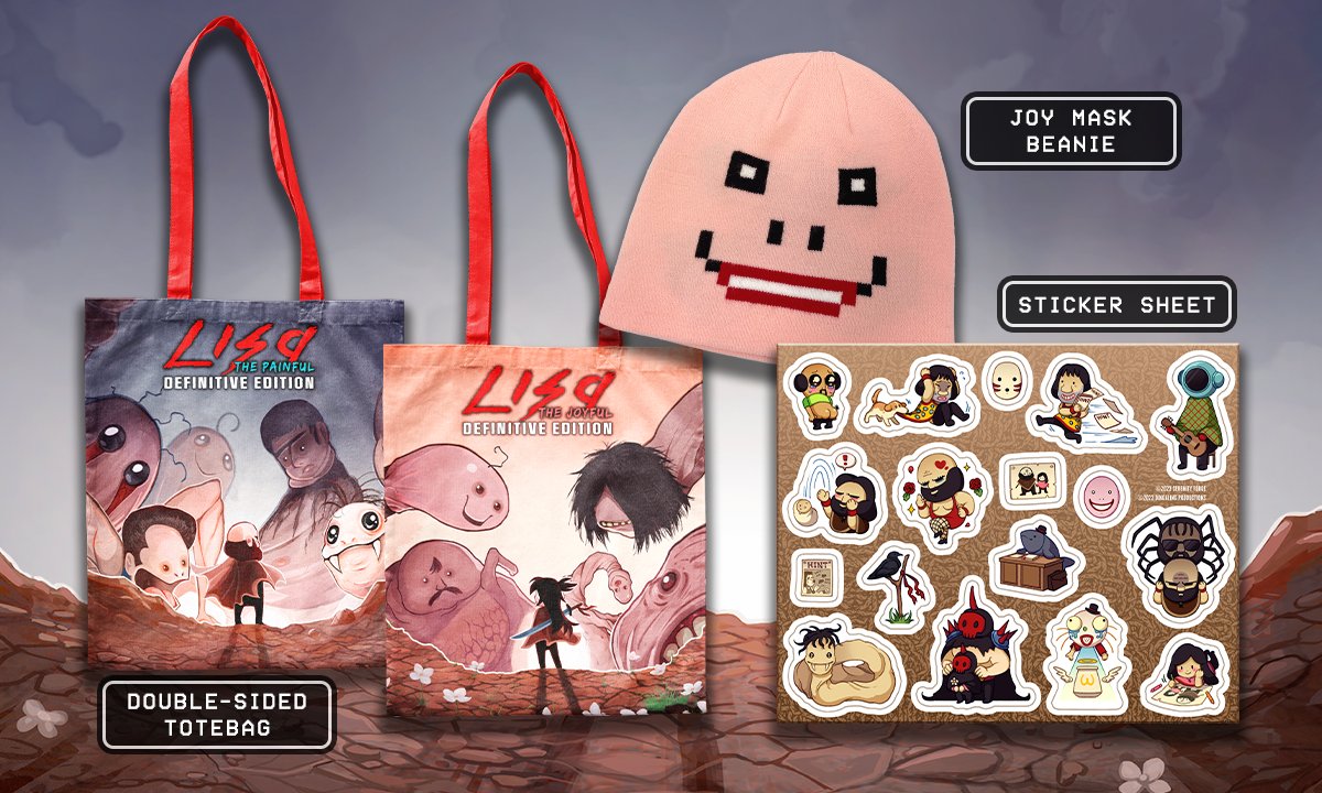 🔥LISA Merch Drop Alert!🔥

Attention all LISA fans! Brace yourselves as our double-sided totebag, Joy mask beanie, and sticker sheet are coming today to our shop!

Don't miss your chance to get your hands on these exclusive LISA collectibles.
store.serenityforge.com/products/lisa-…