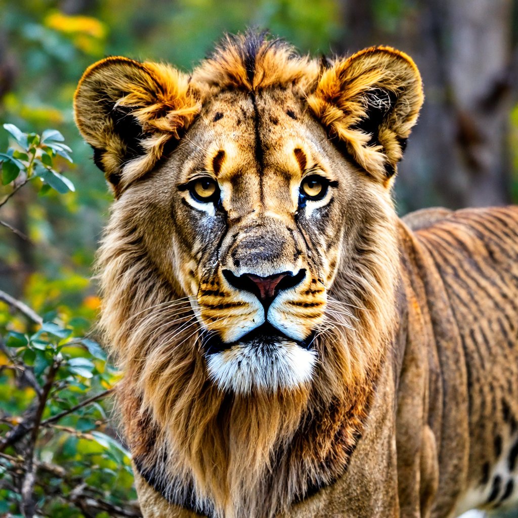 askwhy_photo's tweet photo. Lions are known as 'Panthera leo' and are one of the largest big cats in the world. The weight of an adult male lion can exceed 200 kg!🦁 #Lions #aiphotography https://t.co/4DoTmY2uNL