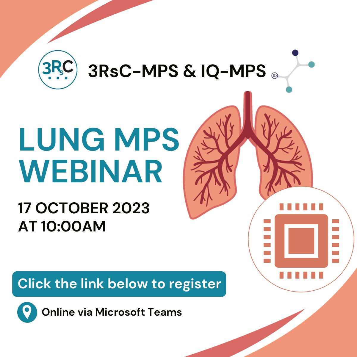 We are excited to announce or next MPS workshop in partnership with IQ-MPS will be on Lung MPS! Join us on October 17th at 10am-1pm EST on Microsoft Teams to hear more from technology providers about lung MPS that are commercially available. Register here: events.teams.microsoft.com/event/7a930cfb…