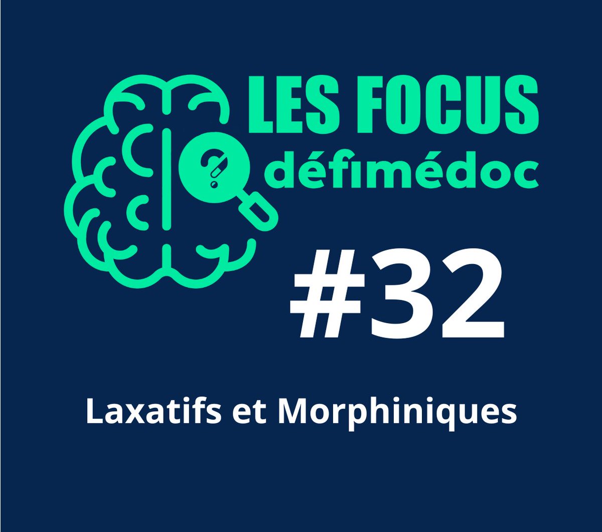 Suite à une remarque sur notre quiz morphine et apparentés : "Je n'aurais pas conseillé des laxatifs stimulants pour une constipation liée aux opioïdes. Je serais restée sur un laxatif osmotique ou  de lest."