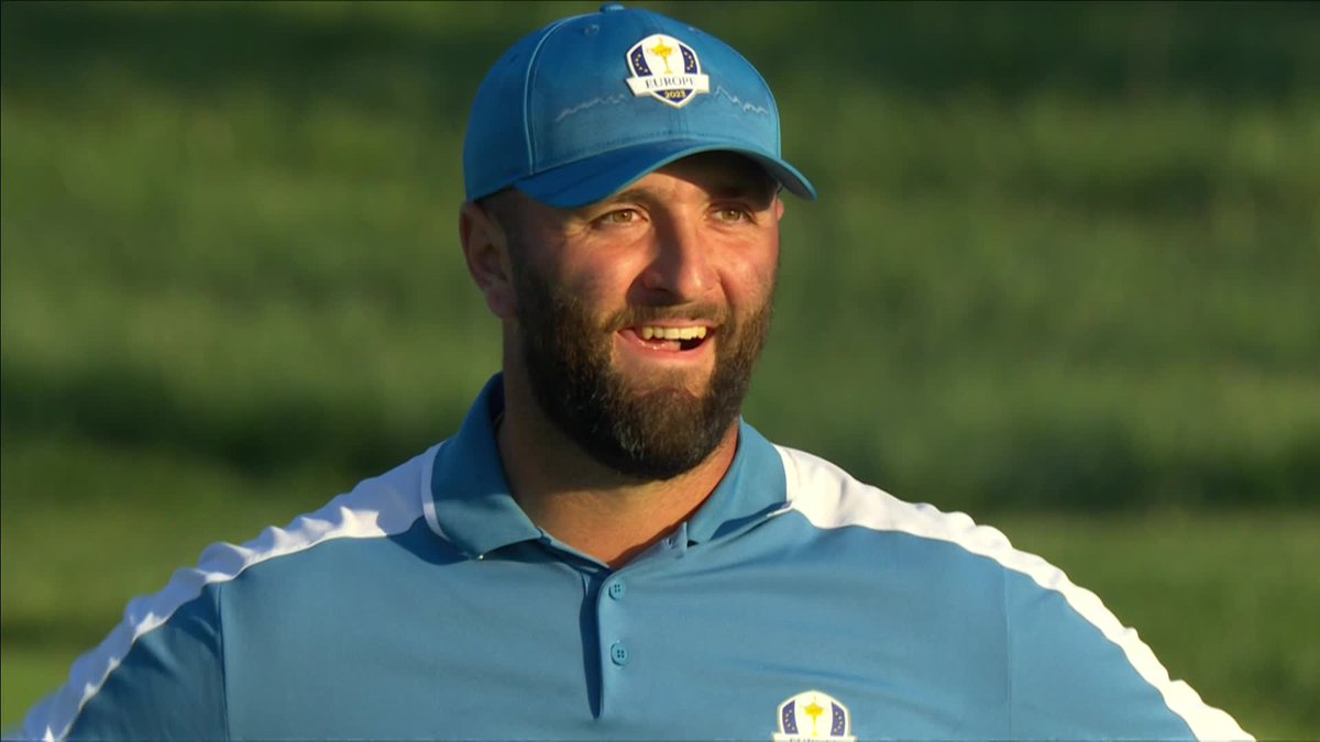 PGATOUR's tweet photo. Two eagles on his last three holes to tie the match.

Take a bow, @JonRahmPGA 👏 https://t.co/Yst0WtzRAv