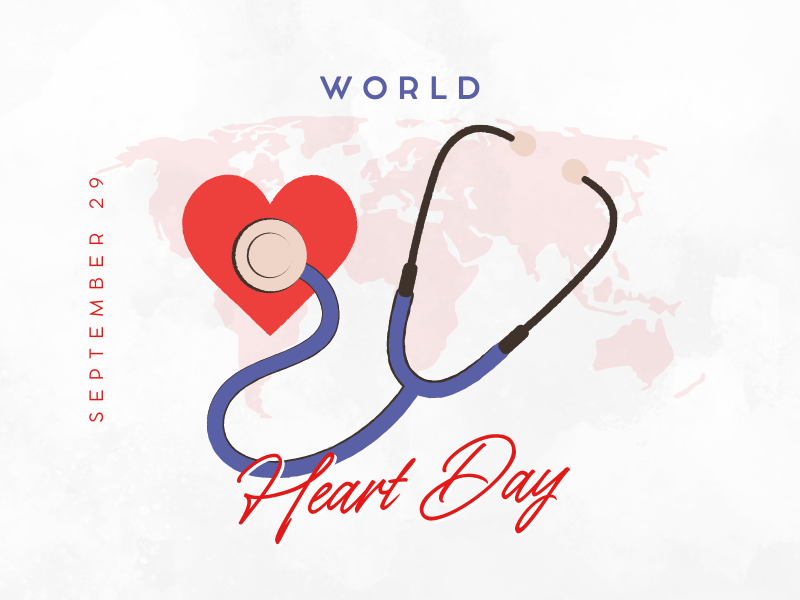 JJP_Institute's tweet photo. Happy World Heart Day! Today, We are recognized this day to increase awareness of cardiovascular diseases and prevention globally. Let's all take care of our well-being and our heart-being to promote good health together! https://t.co/ulWJdl10yY