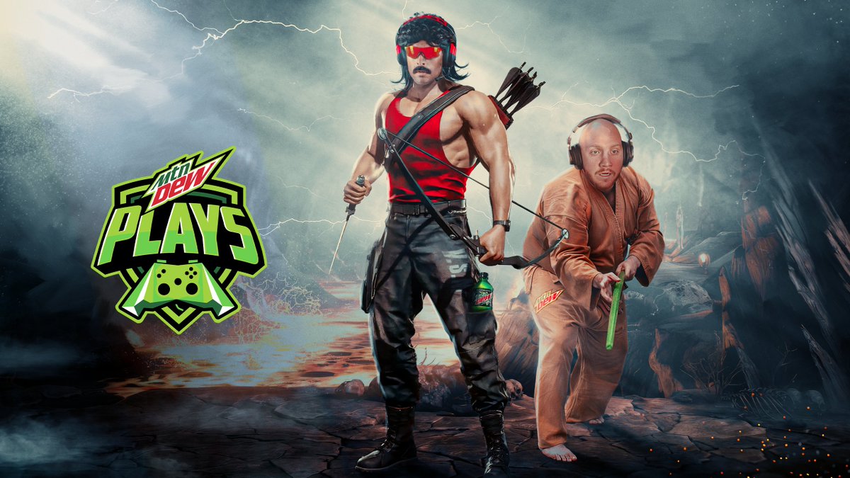 DrDisrespect's tweet photo. 🔴LIVE in 30 minutes

Mortal Kombat 1 -  @timthetatman vs me - Best of 7 MTN DEW Plays matchup at 12PM PT.

Rumor is, he's been training offline.  Doesn't matter...he couldn't take me in real life and he'll definitely never take me in any online match.

@MTNDEWGaming | #MTNDEWPartner

https://t.co/YAOlPQTwsy