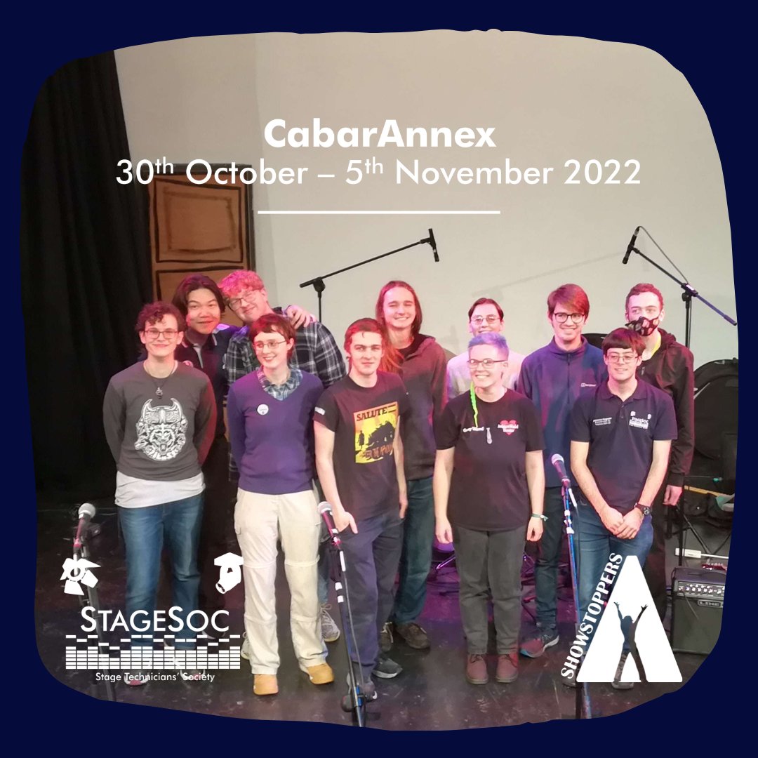This year was the first CabarAnnex where freshers had their first taste of StageSoc