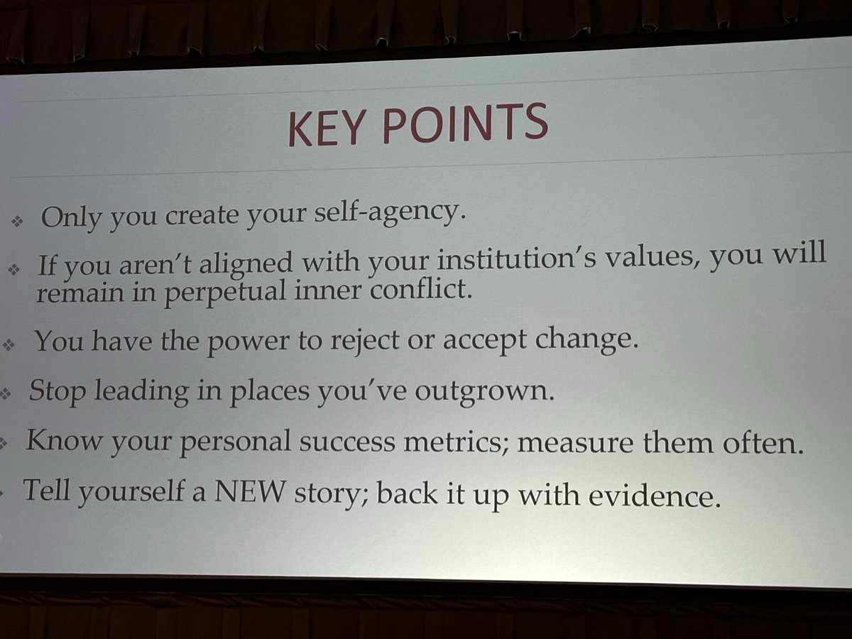 #BE23 Key note takeaways. @RUBraveEnough  powerful stuff #womenphysicians