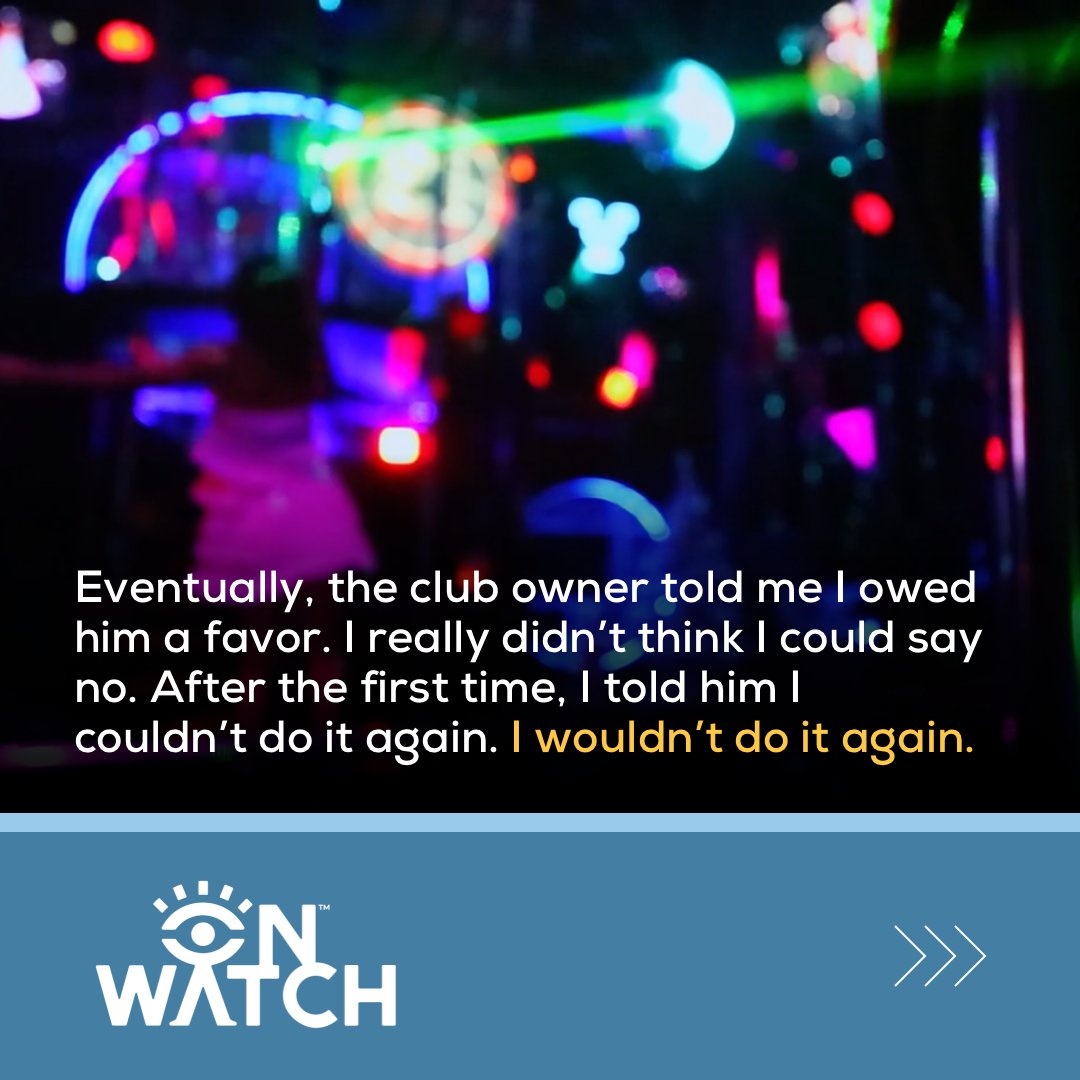 IAmOnWatch's tweet photo. It is not enough to know Tina’s story. We have to take a step beyond awareness to understand how to identify trafficked individuals and feel equipped to report suspected trafficking. https://t.co/npqOJB1tn9