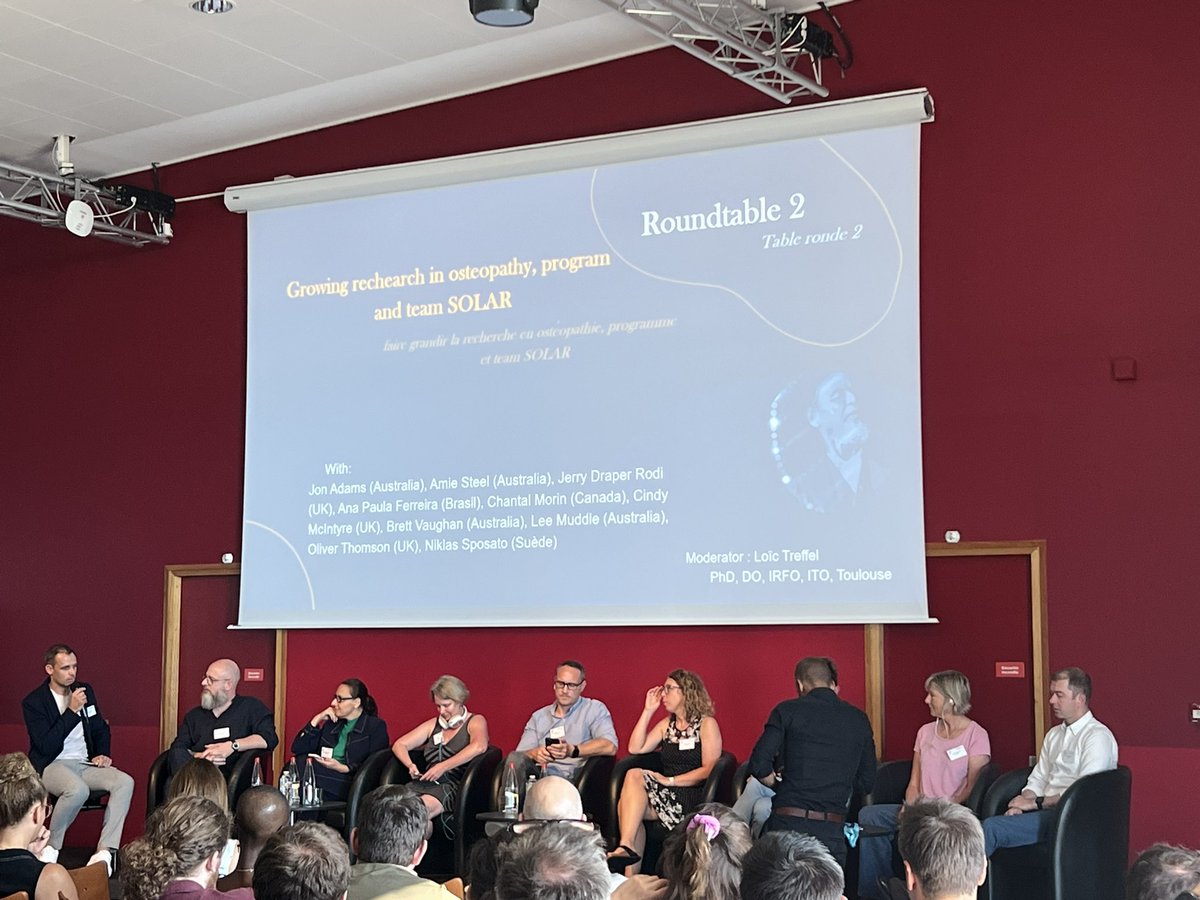 <a href="/SOLAR_ARCCIM/">SOLAR ARCCIM</a> Fellows kicking goals and influencing debates around #research, #osteopathy and #leadership @naturopathamie <a href="/OsteoAust/">Osteopathy Australia</a> <a href="/InstOsteopathy/">Inst of Osteopathy</a>