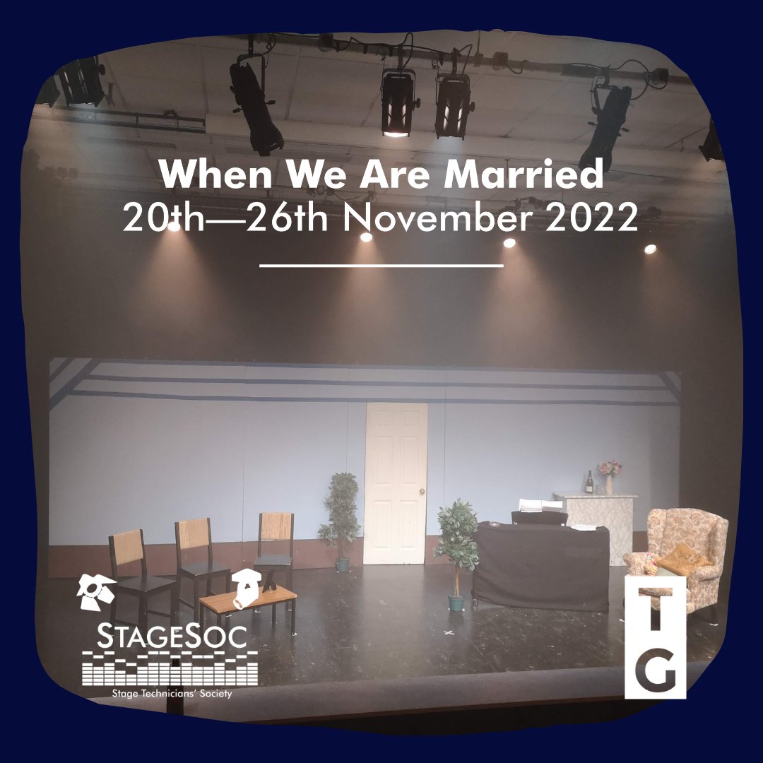 StageSoc did the tech for <a href="/SUSUtheatre/">SUSU Theatre Group</a>'s Freshers show When We are Married