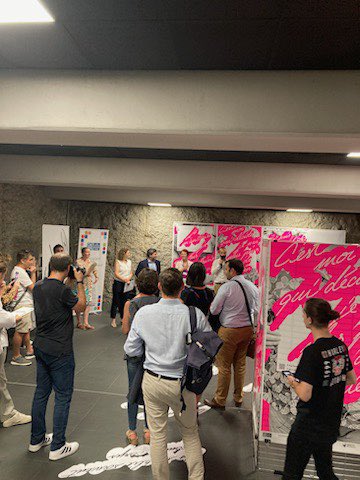 Parler du cancer du sein dans @Bordeaux et @MuseeAquitaine @MusBA_bordeaux avec la déambulation artistique « Tour de poitrines » @CHUBordeaux Bravo pour ce projet alliant l’art et la prévention pour la santé des femmes @sylviejustome1 @mlaurentdaspas @liguecancer33 🙏