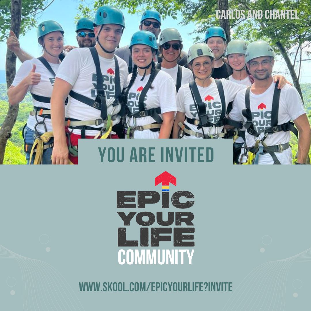 CarlosChantel's tweet image. Join our Epic Your Life community on SKOOL! We're a movement of collaborative influencers leading by example, aiming to inspire YOU to create extraordinary. 

skool.com/epicyourlife?i…

#EpicYourLife #CreateExtraordinary #JoinUs #CreateYourLife #Epic #Life #Movement #Marriage