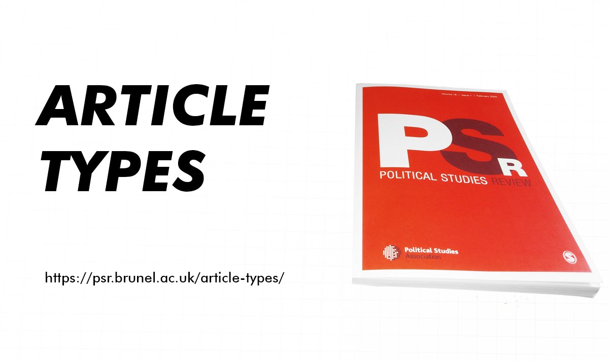 PolStudiesRev's tweet photo. #Research articles, early results, symposia and new ideas, the null hypothesis, review articles, and book reviews.
👉Learn about PSR article types: https://t.co/y9LasRLnT6
@PolStudiesAssoc @SAGECQPolitics
#TeamPreciseNulls #NullEffectsMatter https://t.co/AlUUOjhcHq