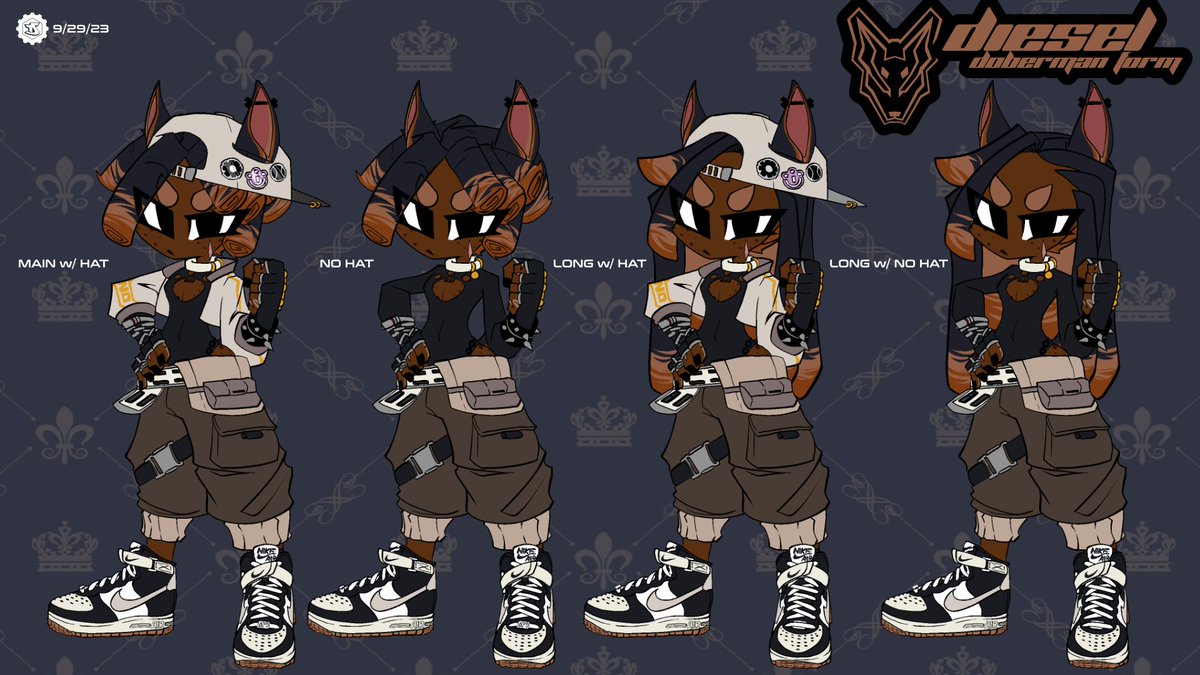 DieselTTV's tweet photo. Let me re-introduce myself. My name is Chi Kuba, inheritor of the number 06 and King of Speed! Dobie dog girl with certified zoomies and a need for speed!
Art/Fanart Tag: #DieselDraws
π: #DownBadDiesel
π Clips: #DieselDrives
Stream Clips: #DieselTV https://t.co/klFLbw8yZY