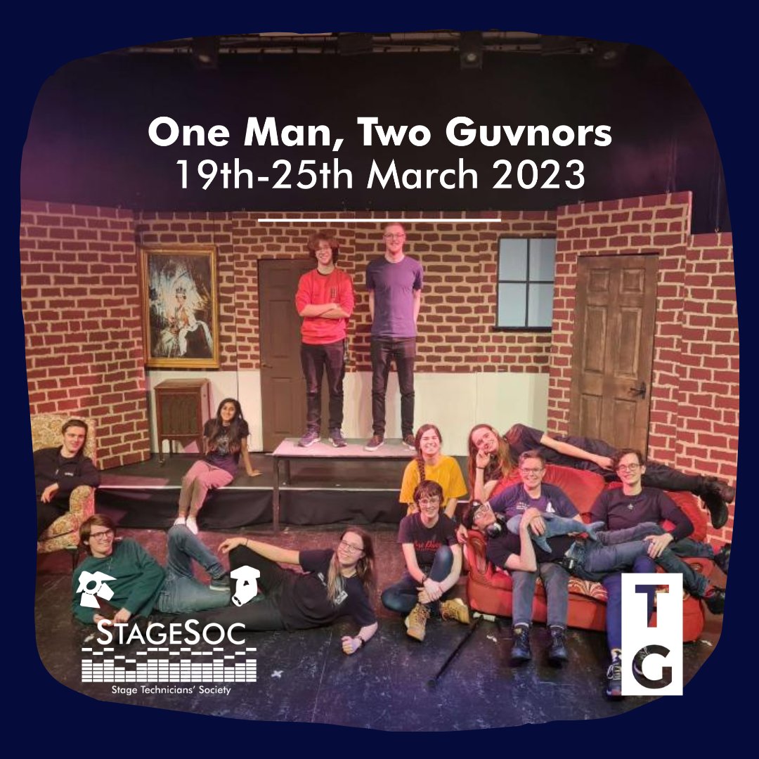 StageSoc did all the tech for <a href="/SUSUtheatre/">SUSU Theatre Group</a>'s spring show: One Man, Two Govenors