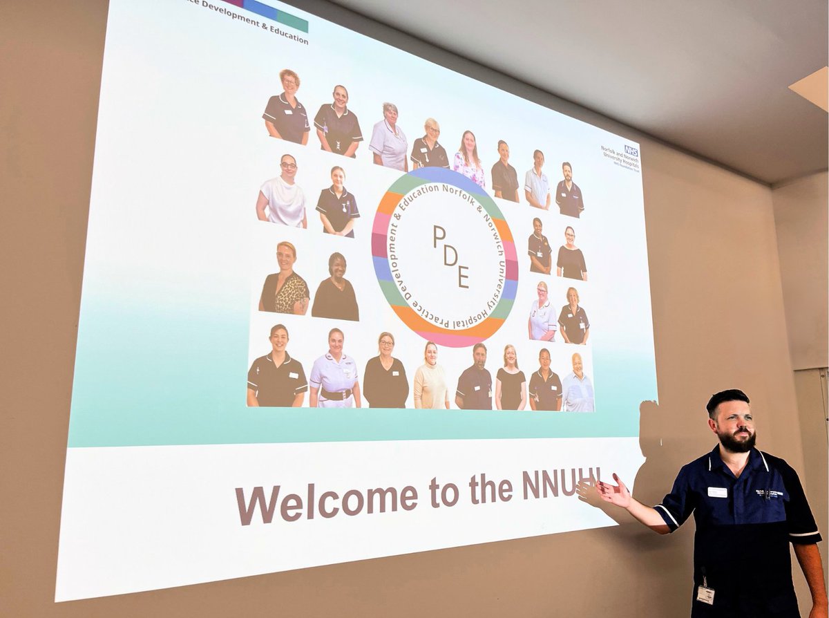 PD&E Dept (@pdande_nnuhft) on Twitter photo We are pleased to welcome BSc and MSc students to the start of their <a href="/NNUH/">Norfolk and Norwich University Hospitals</a> placement this week. We hope you have a fantastic placement here with us! <a href="/UEA_Health/">School of Health Sciences</a> <a href="/Nursing_UOS/">University of Suffolk Nursing</a> #TeamNNUH We are pleased to welcome BSc and MSc students to the start of their <a href="/NNUH/">Norfolk and Norwich University Hospitals</a> placement this week. We hope you have a fantastic placement here with us! <a href="/UEA_Health/">School of Health Sciences</a> <a href="/Nursing_UOS/">University of Suffolk Nursing</a> #TeamNNUH