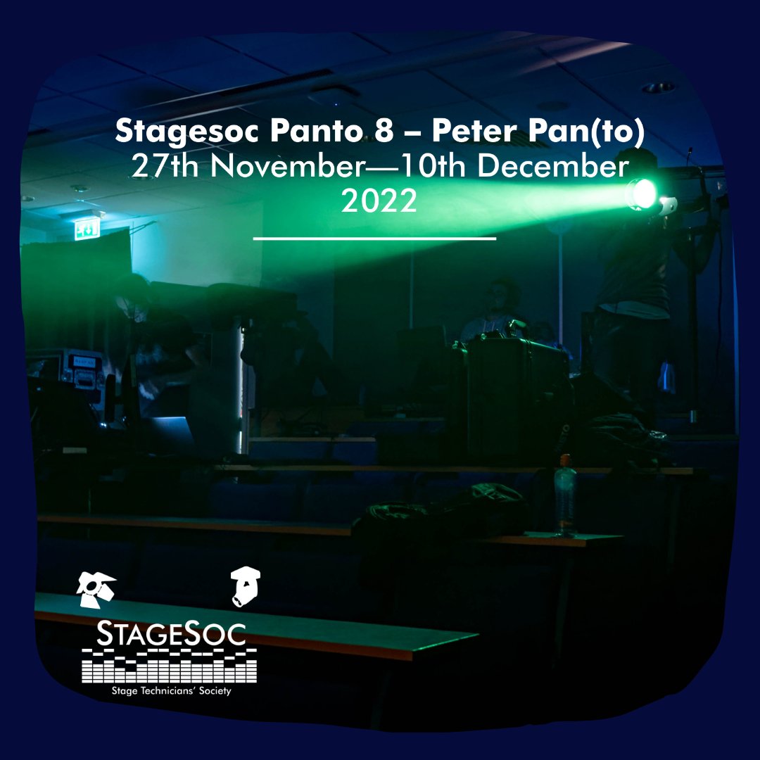 This year StageSoc put on their own panto: 
Peter Pan(to)