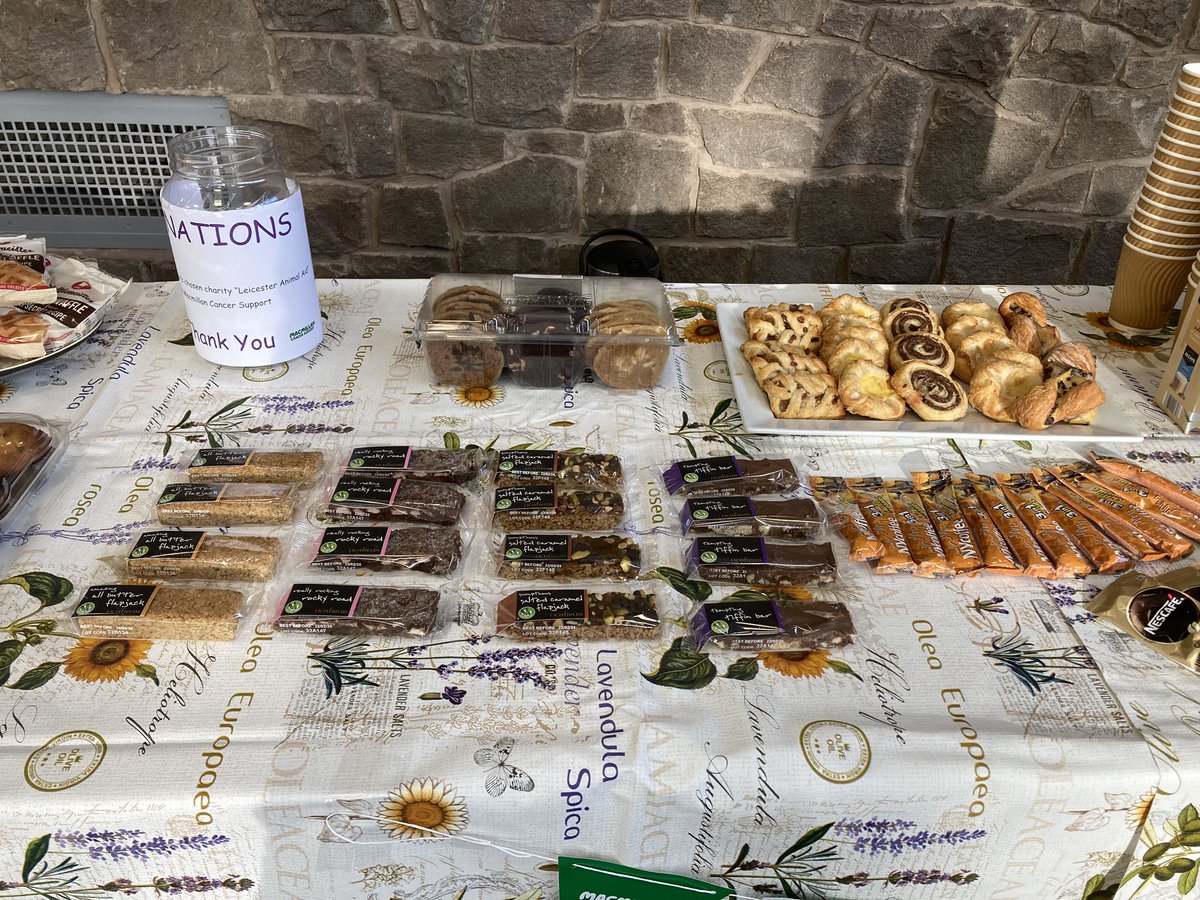 NickyJ_Brown's tweet photo. Great coffee morning raising funds for our Chairs Charity, Leicester Animal Aid Huncote and Macmillan @BlabyDC https://t.co/PLlV2YDiKJ
