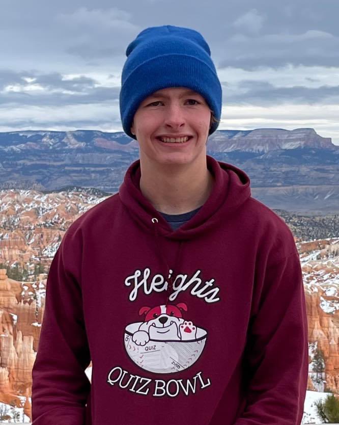 Congratulations to Heights senior Bryce Cruise on being named a National Merit Semifinalist for 2023-2024!! Way to go Bryce!! Bulldog proud!🐾🐾🐾