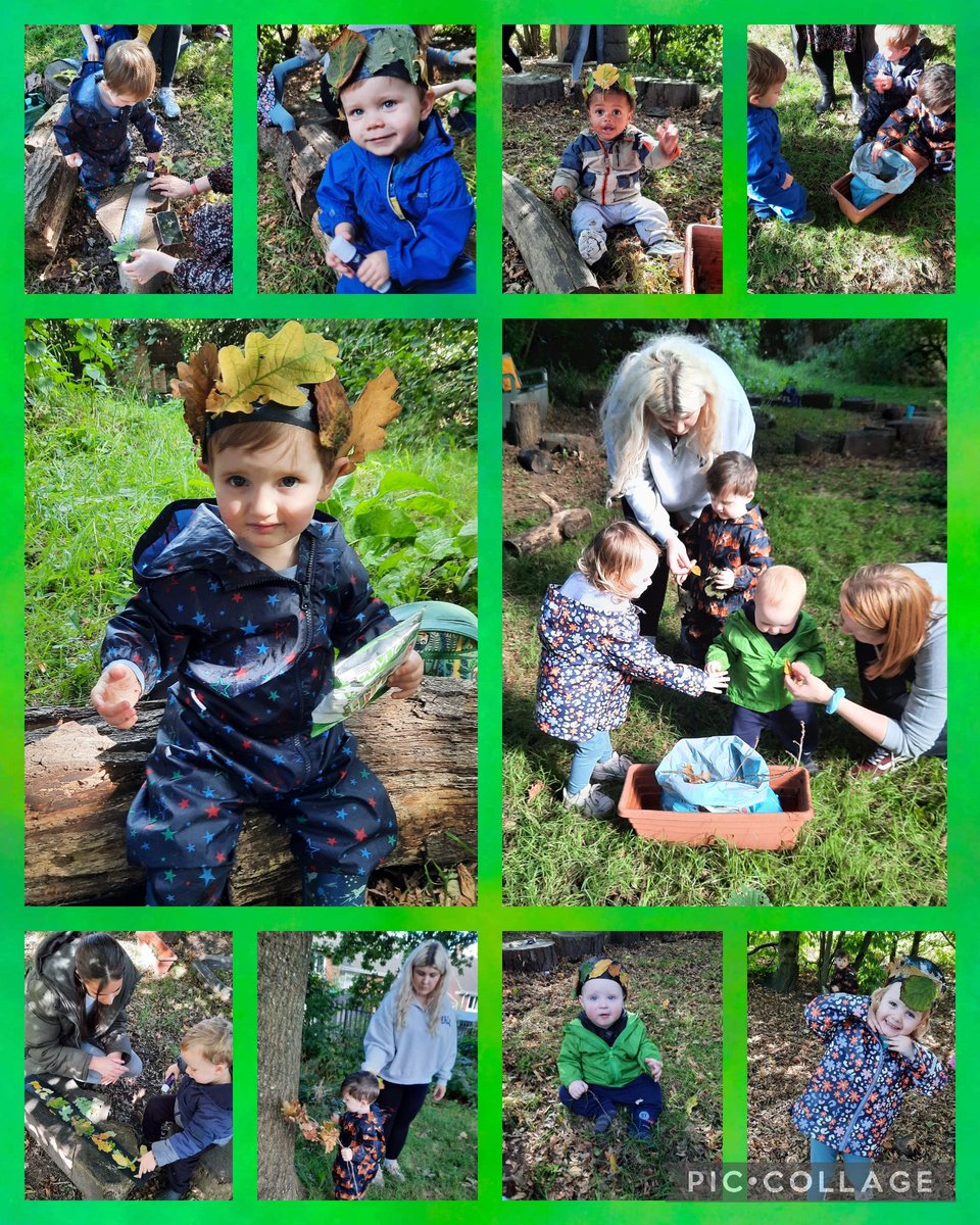 Wow, what an amazing Forest Tots session we had today. We went on an autumnal walk and made our leaf hats in the beautiful sunshine. We had lots of fun Xx. #GrangeForestSchool <a href="/GrangeMissA/">GrangeMissA</a> <a href="/ForestSchools/">Forest Schools</a> <a href="/teach_outdoors/">Teach Outdoors</a> #InspireBelieveAchieve