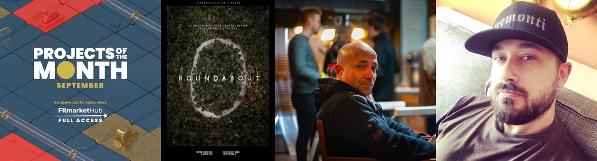 FilmarkethubEsp's tweet photo. 🏆 Mejor proyecto de largometraje en español
‘ROUNDABOUT’
Escrito por @akavania & @carlospolo2015
Dirigida por Carlos Polo
España
Thriller · Terror
¡Felicidades!👏🏻
#ProjectsOfTheMonth https://t.co/G3yJ5HHkbl