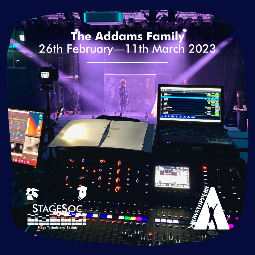 StageSoc did the tech for <a href="/ShowstoppersSot/">Showstoppers</a>'s Spring show: The Addams Family