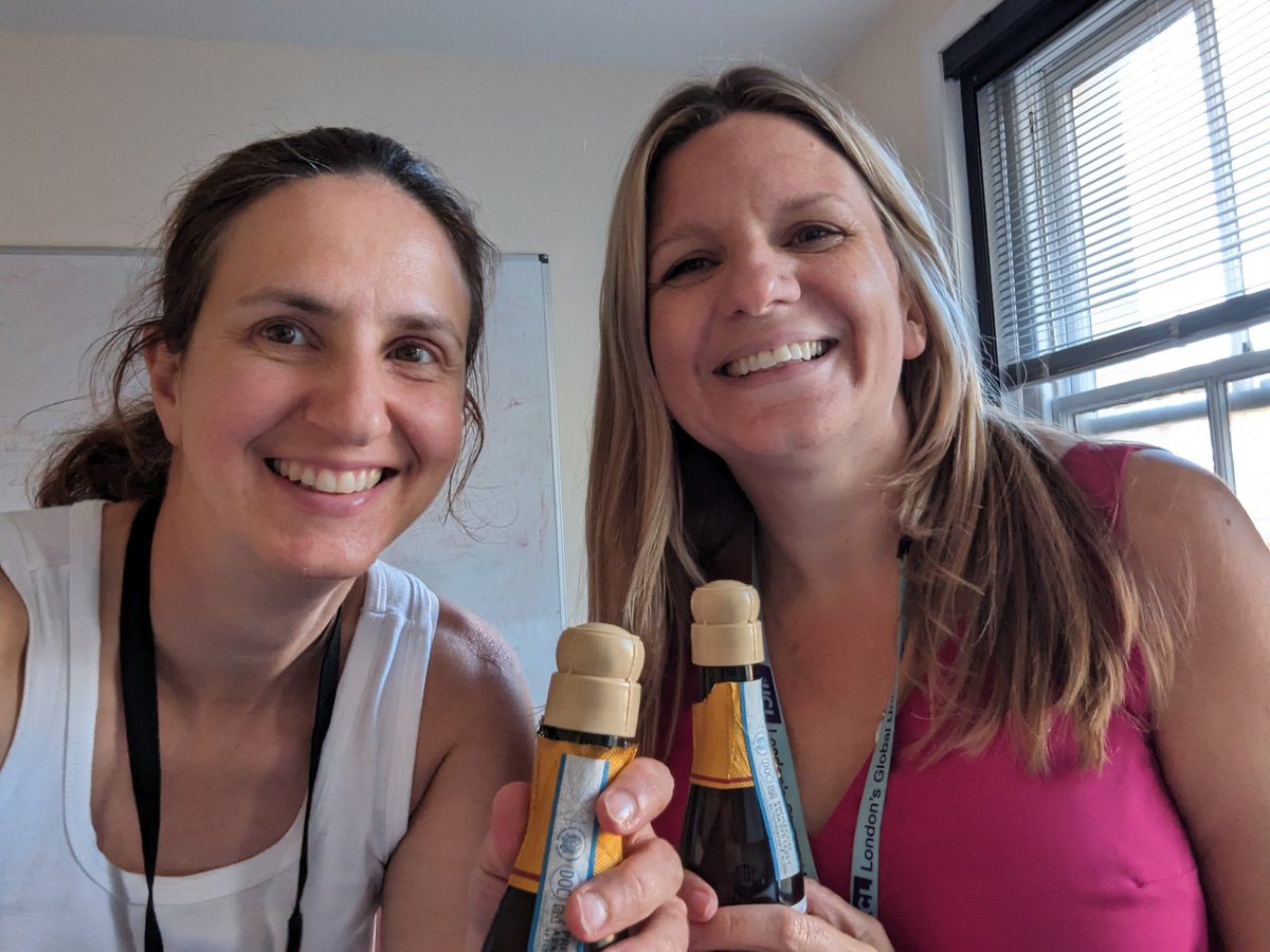 Just two of us in office today and decided to celebrate Friday *and* Payday in style 😃