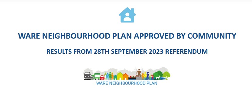 Ware Town Council has just issued a press release on the referendum result, with some kind words from Thomas Day.

Much appreciated!

waretowncouncil.gov.uk/your-council/n…