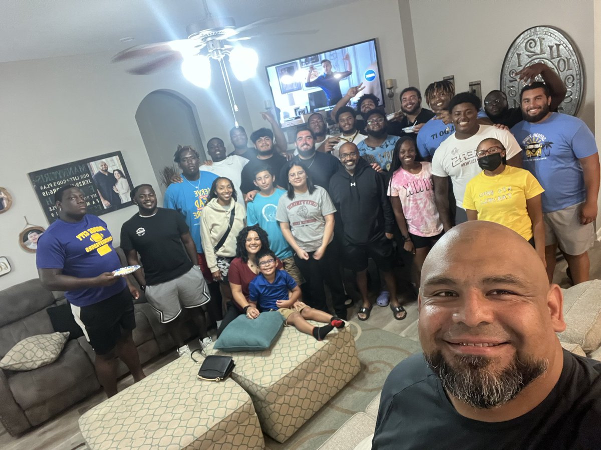 Manny Ramirez (@coachramirezjsu) on Twitter photo TSU Oline Dinner 23 We get to pull the ENTIRE FAMILY TOGETHER! Very Grateful for <a href="/foundations619/">IRIS RAMIREZ, CPT, CNC</a>, w/o your support, None of this is worth it! TSU Oline Dinner 23 We get to pull the ENTIRE FAMILY TOGETHER! Very Grateful for <a href="/foundations619/">IRIS RAMIREZ, CPT, CNC</a>, w/o your support, None of this is worth it!
