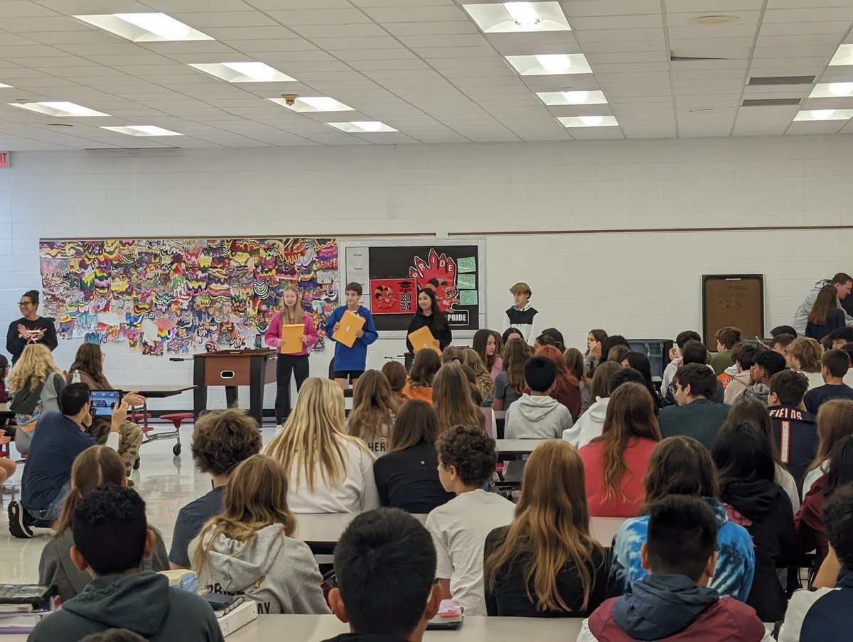 8thMacarthur's tweet photo. Congrats to our @D23MacArthur 8th grade students of the month! Great job demonstrating your MAC PRIDE! #MAChasPRIDE https://t.co/b8DPURgRU3