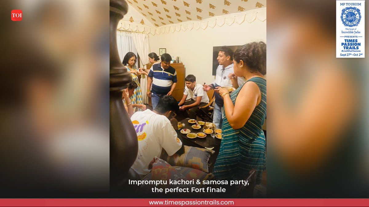 Join us in savoring the essence of this historic city! #mptourism #incredibleindia #livewhatulove #timespassiontrails