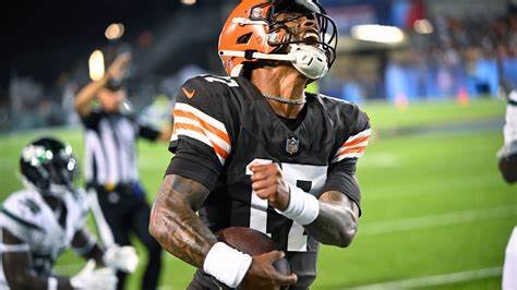 Hot take:

I don't care If Deshaun Watson starts.

I don't care if Dorian Thompson-Robinson starts.

The Ravens just lost to Gardner Minshew.

The Browns have the best defense in the NFL.

Give me CLEVELAND ON SUNDAY