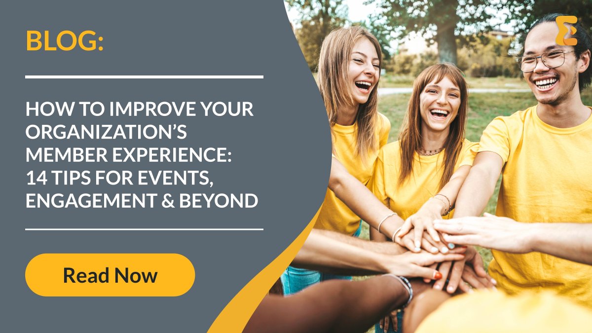 Want to increase member engagement 🤗, retention 💗, and referrals 📢? Start with improving your membership experience.

🚀 Click for 14 tips to elevate your org’s member experience!

hubs.la/Q023R_fY0