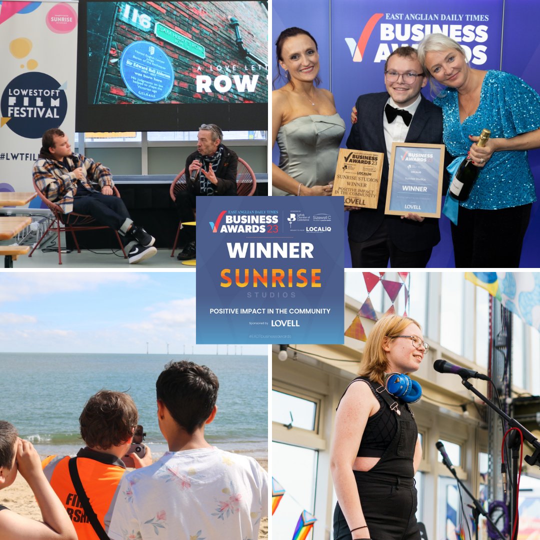 Access Community Trust (@access_ourwork) on Twitter photo Congratulations, <a href="/SunriseLWST/">Sunrise Studios - Lowestoft</a>๐
Last night, Sunrise Studios was announced as the winner of the 'Positive Impact In The Community Award' at #eadtbusinessawards๐
We're immensely proud & we can't wait to see what 2024 brings!
โก๏ธ821911.winners-eadt-business-awards-2023-announced/ Congratulations, <a href="/SunriseLWST/">Sunrise Studios - Lowestoft</a>๐
Last night, Sunrise Studios was announced as the winner of the 'Positive Impact In The Community Award' at #eadtbusinessawards๐
We're immensely proud & we can't wait to see what 2024 brings!
โก๏ธ821911.winners-eadt-business-awards-2023-announced/