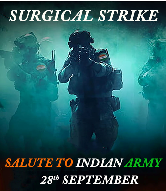 rayaan958's tweet photo. Five years ago today, India sent a clear message that terrorism will not be tolerated
with the #SurgicalStrike post the #UriAttack. #HowIsTheJosh #IndianArmy
#SurgicalStrike7thAnniversary #INDvAUS #thursdayvibes https://t.co/B1tuqiA4nw