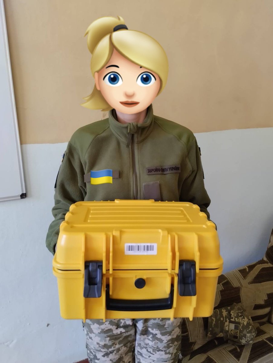 thinkffwd's tweet image. Delivered to Ukrainian Air Defence Unit: fiber laser welding  machine, to deploy fiber links between comand posts and protect Ukrainian sky

Support UAF comms:
send.monobank.ua/jar/89Btn8XN28
Mono 5375411205799633
Privat 4149495007075720
PayPal rzinchenko@gmail.com
revolut - nightpilot