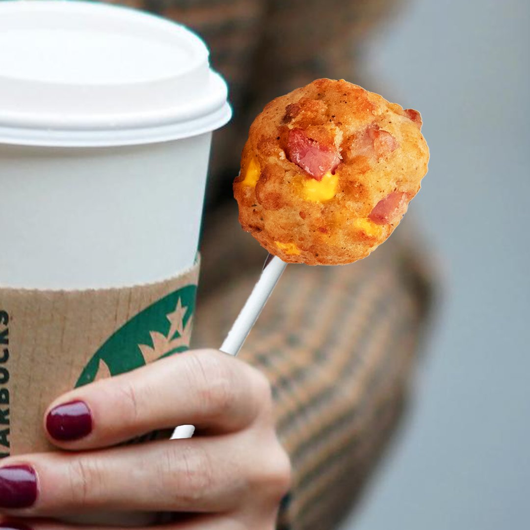 Don’t get mad at us @Starbucks, but you know our Power Bite Pop goes harder than a Cake Pop.