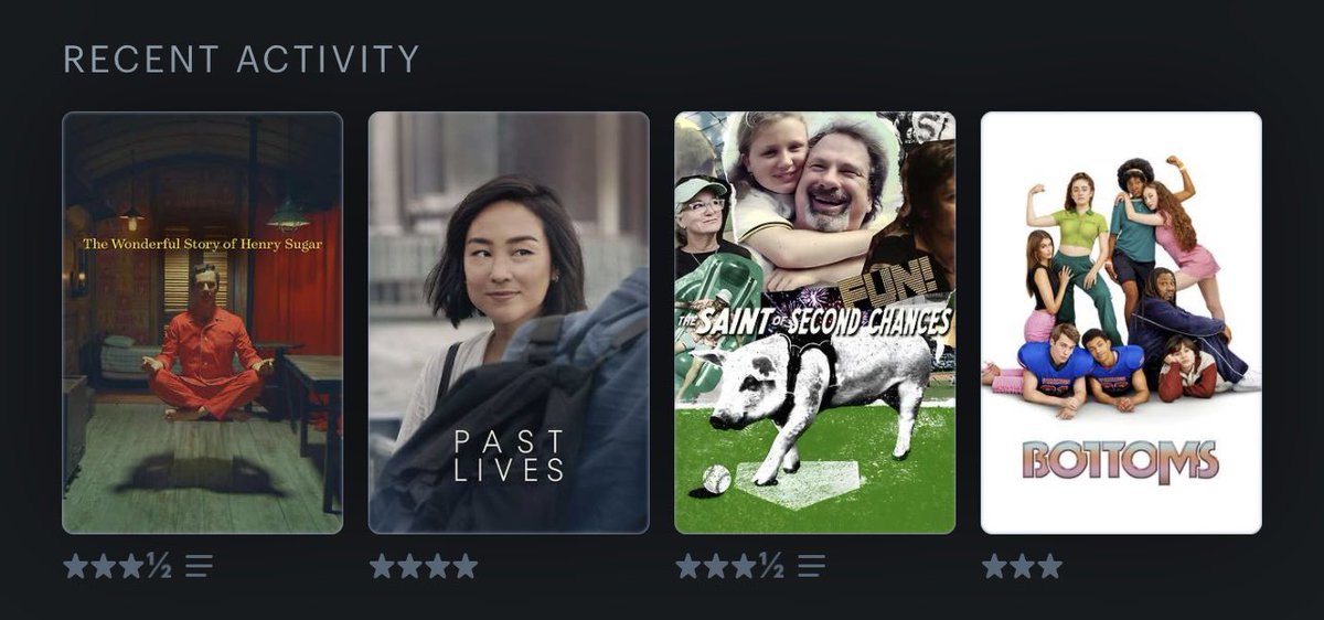 #LetterboxdFriday
#LastFourWatched