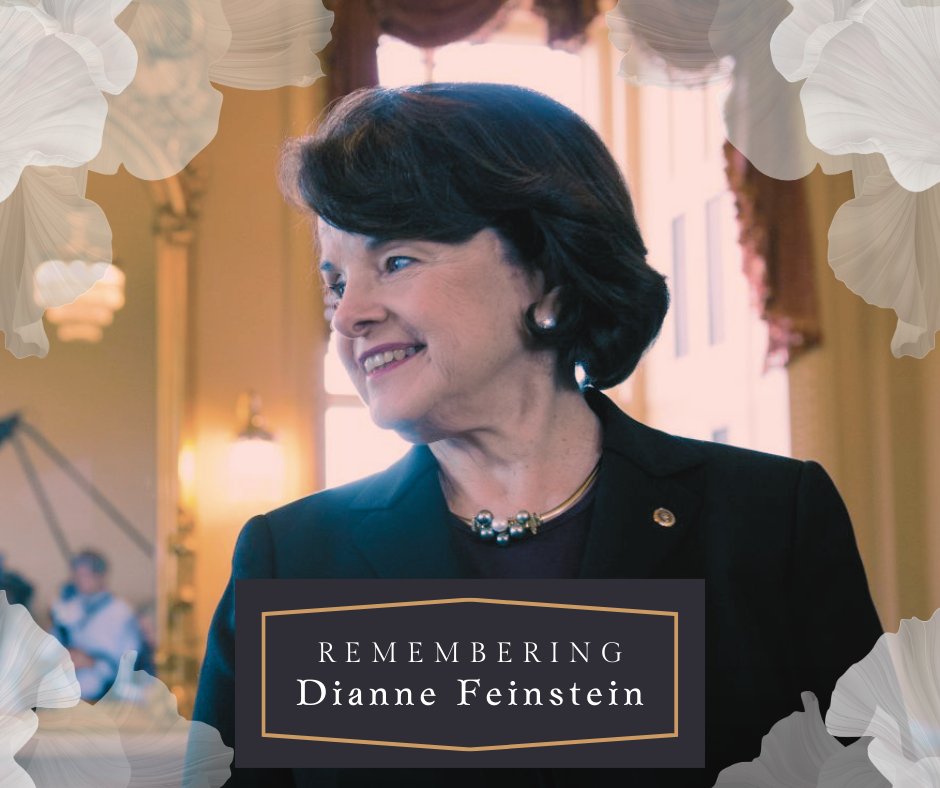 "She was a true political giant." Read the Legislative Women's Caucus full statement on the passing of Dianne Feinstein: womenscaucus.legislature.ca.gov/news/2023-09-2…