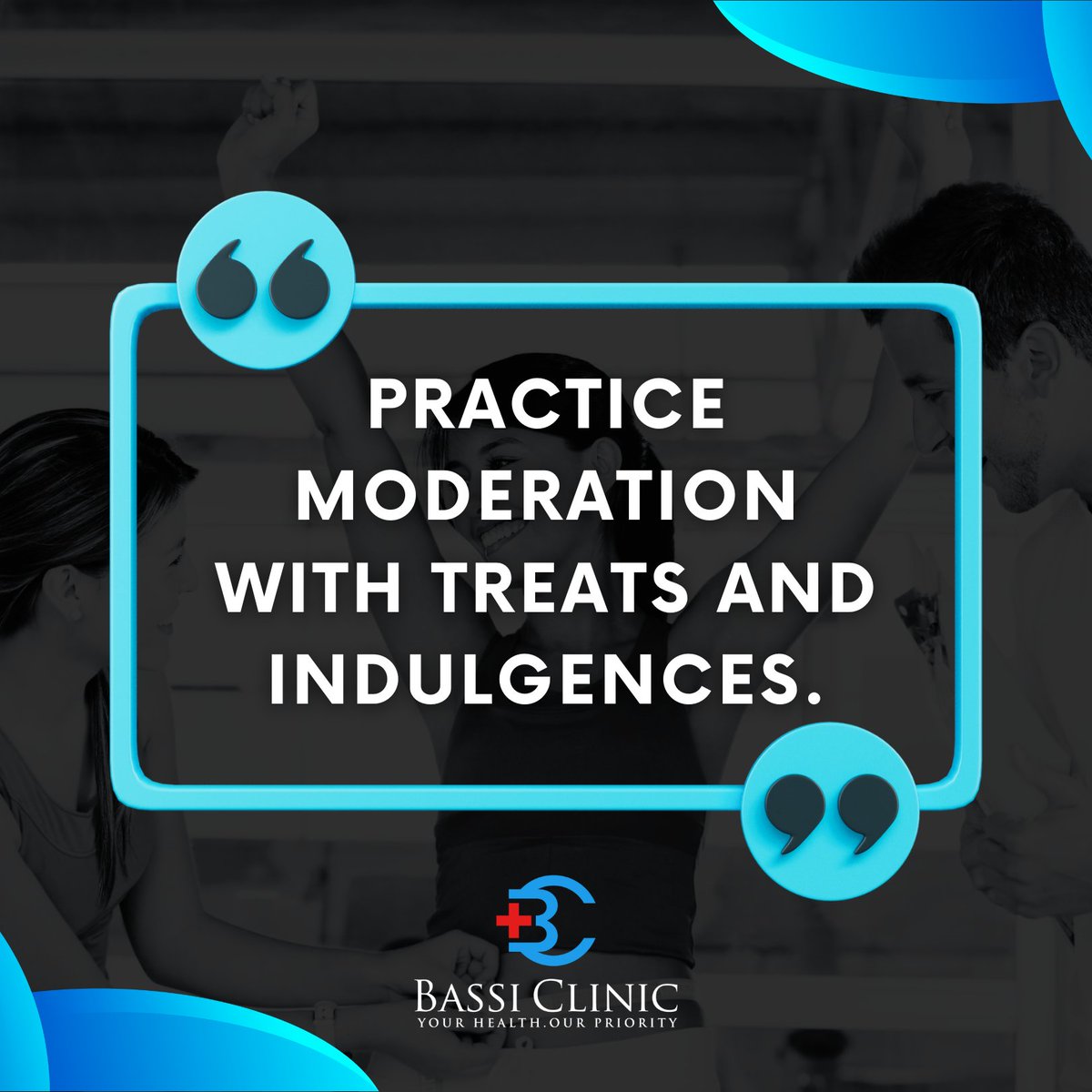 BassiClinic's tweet photo. Embrace balance in every bite! Practice moderation with treats and savor the sweetness of life.

Discover expert healthcare, tips, and inspiration at https://t.co/apousKk0Ye. Join us on social media.
#ModerationMatters #HealthyIndulgence #WellnessWisdom #bassiclinic #smartchoices https://t.co/vMCzRN436v