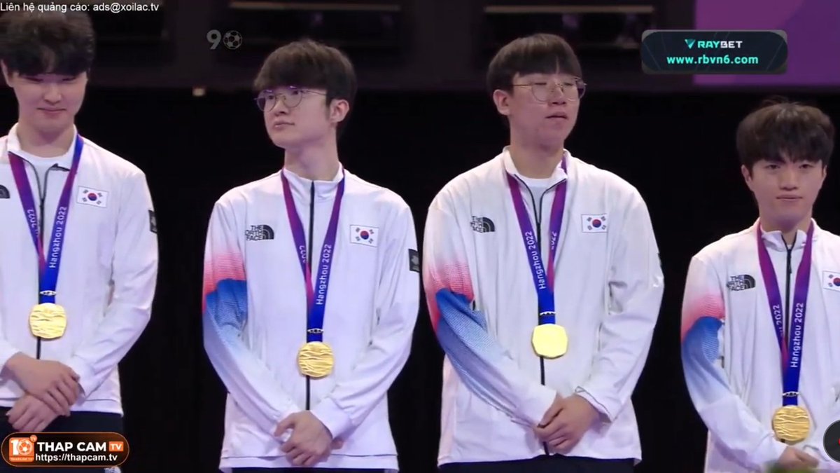 Faker and Team Korea have won the gold medal at the Asian Games for League of Legends

Earning a military exemption as well