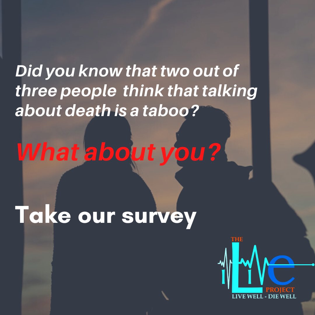 🤨 Have you ever talked about death or dying with your family or friends?

👉 We want to know about this! Please, take five minutes to answer our survey

#LiveWellDieWell #PalliativeCare

iliveproject.eu/share-your-tho…