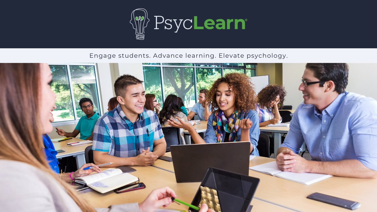 Looking to spend more class time applying concepts? #PsycLearn’s supplemental activities can help you create applied learning experiences in #researchmethods and #statistics. Learn more: bit.ly/3PXbd4P