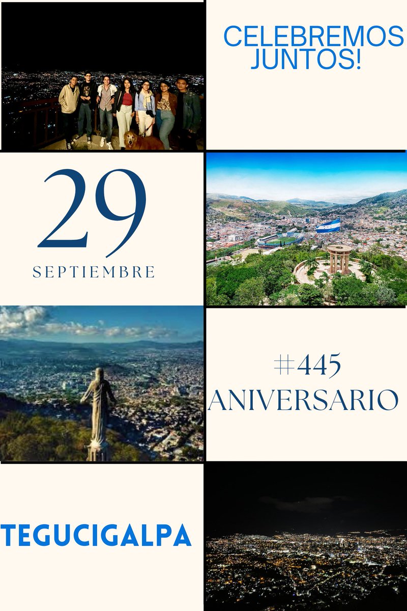 MeraryDiazMol's tweet photo. Felicitaciones a nuestra querida y amada #Tegucigalpa por su #445Aniversario  !La bella y Chic Tegucigalpa!  Felicidades Capitalinos! https://t.co/al7v6IFzBS