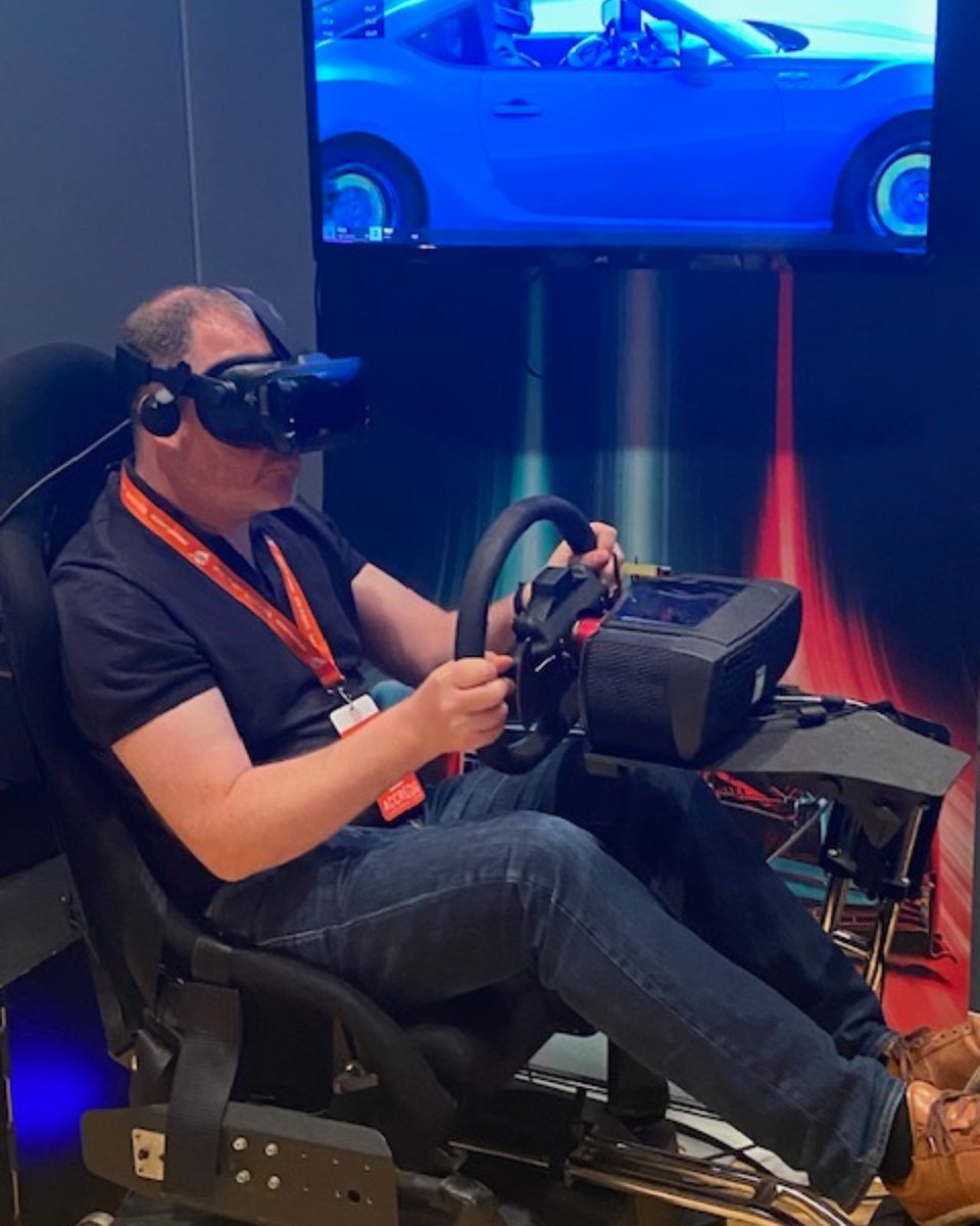 ToyotaBrighton's tweet photo. A big thank you to everyone who popped by to speak to the #Yeomans #Toyota #Brighton team yesterday at the Sussex Business Show! We brought along a Virtual Reality experience allowing people to take the #GR86 around a race course. https://t.co/C3znr2TzEX