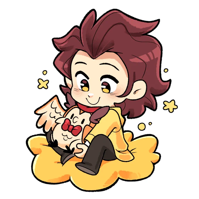 They're sharing silly stories #artistontwitter #chibi #VtuberEN 