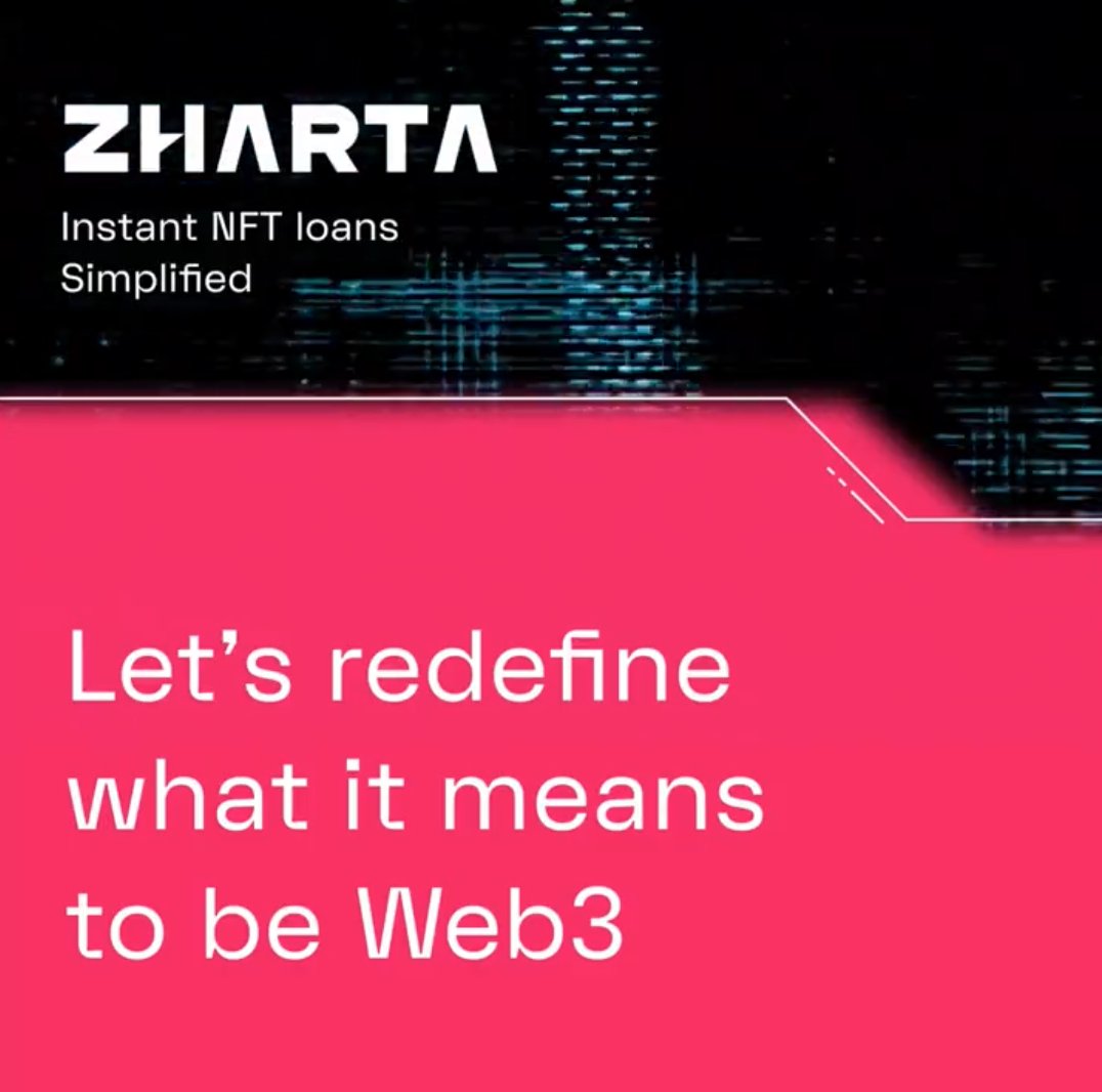 An NFT lending protocol is looking to re-define what it means to be Web3.

Meet <a href="/ZhartaFinance/">Zharta Finance</a> – whose manifesto is all about creating a world where individual empowerment and financial sovereignty are realities.

As we move towards responsible decentralization...