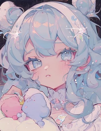 NaNoLuAI's tweet photo. フリーアイコンです🎀🤍
 #AIart #AIイラスト  #フリーアイコン https://t.co/g11T1nvaGQ