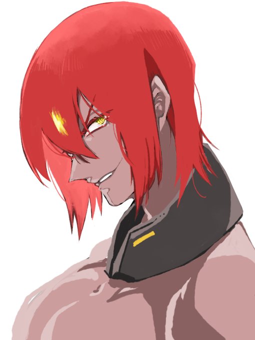 アシュ君でカラー練習したやつ 