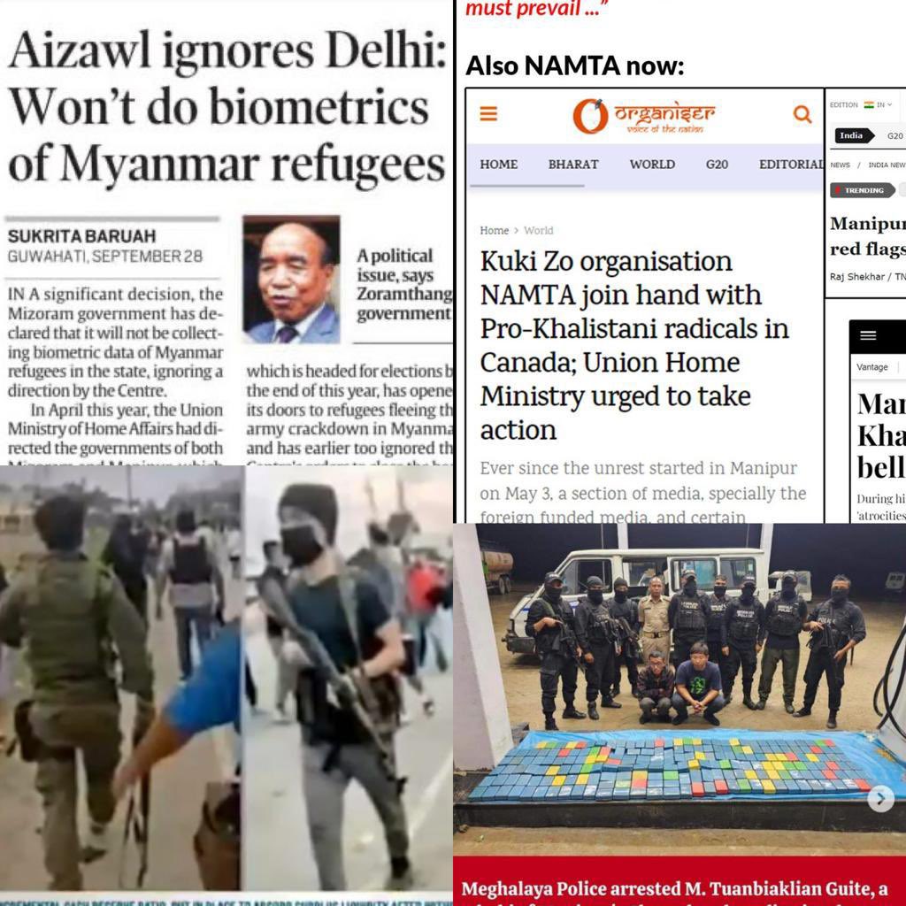Beyond the headlines, Manipur's violence conceals hidden motives - resource control, geopolitics, narcoterrorism, illegal immigrants, and more. Unraveling these agendas is vital for lasting peace. Let's stay vigilant, question narratives, and demand transparency. Together, we can