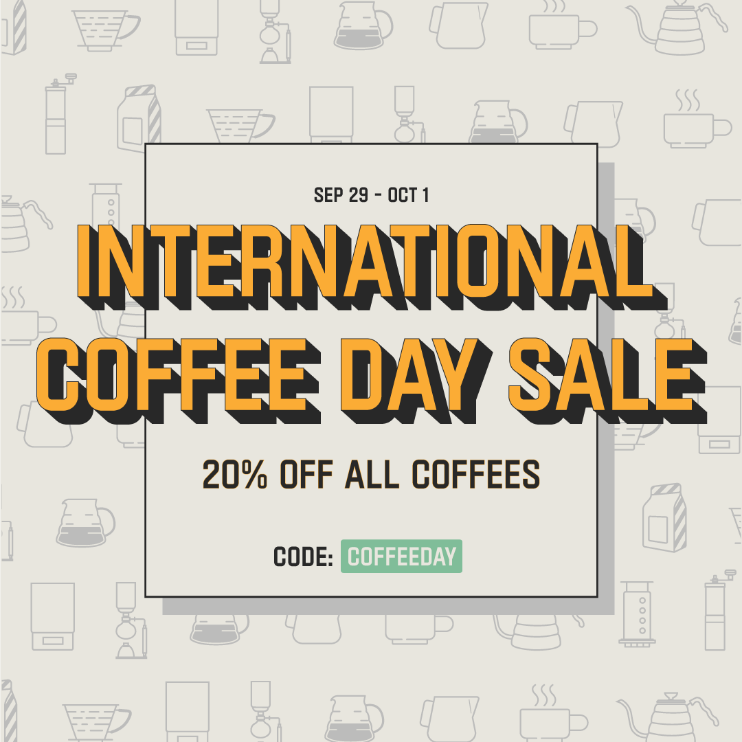 Timbertrain's tweet photo. Celebrate International Coffee Day with us! ☕️🌎

For 3 days, enjoy 20% of all coffee beans by using the code COFFEEDAY at checkout!

https://t.co/JUefjx7dNq https://t.co/l8yPrQG6Pz